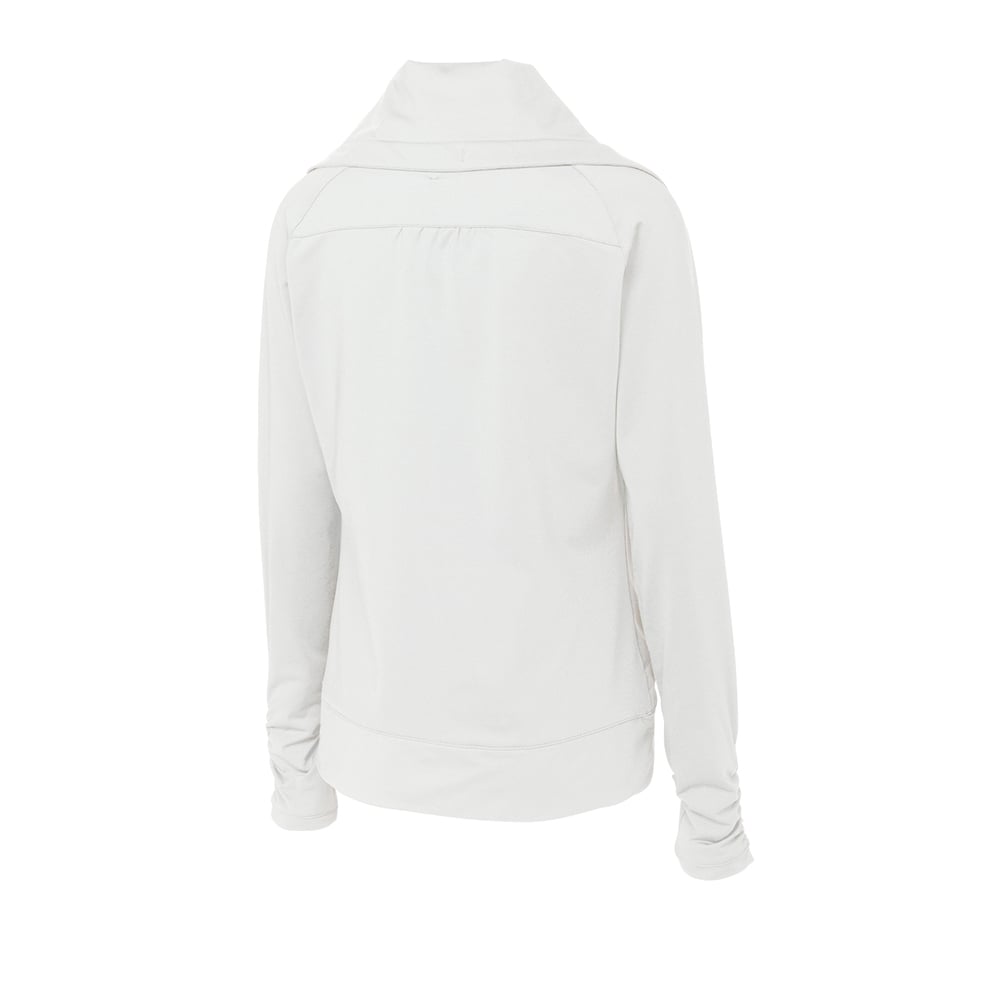 Sport - Tek LST852 Sport - Wick Stretch Women's Full - Zip Cowl Neck Jacket - Gorvex.com