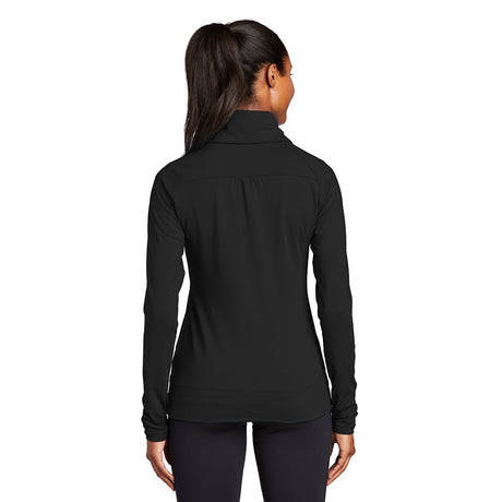 Sport - Tek LST852 Sport - Wick Stretch Women's Full - Zip Cowl Neck Jacket - Gorvex.com