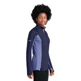 Sport - Tek LST854 Sport - Wick Stretch Women's Contrast Half - Zip Pullover - Gorvex.com