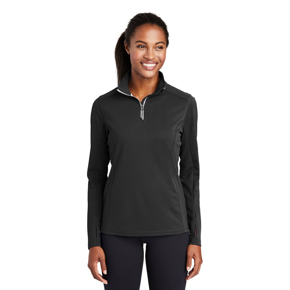 Sport - Tek LST860 Sport - Wick Textured Women's Quarter - Zip Pullover - Gorvex.com