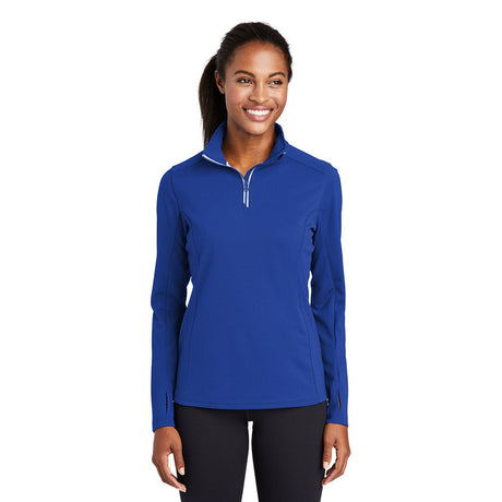 Sport - Tek LST860 Sport - Wick Textured Women's Quarter - Zip Pullover - Gorvex.com