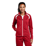 Sport - Tek LST90 Women's Tricot Two - Tone Track Jacket - Gorvex.com