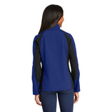 Sport - Tek LST970 Women's Water - Resistant Two - Tone Softshell Jacket - Gorvex.com