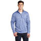 Sport - Tek ST226 PosiCharge Electric Heather Quarter - Zip Pullover - Gorvex.com