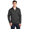 Sport - Tek ST226 PosiCharge Electric Heather Quarter - Zip Pullover - Gorvex.com