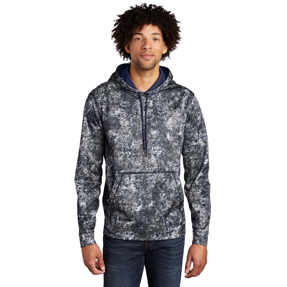 Sport - Tek ST230 Sport - Wick Mineral Freeze Hooded Pullover with Pocket - Gorvex.com