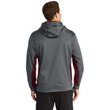 Sport - Tek ST235 Sport - Wick Contrast Fleece Hooded Pullover with Pocket - Gorvex.com