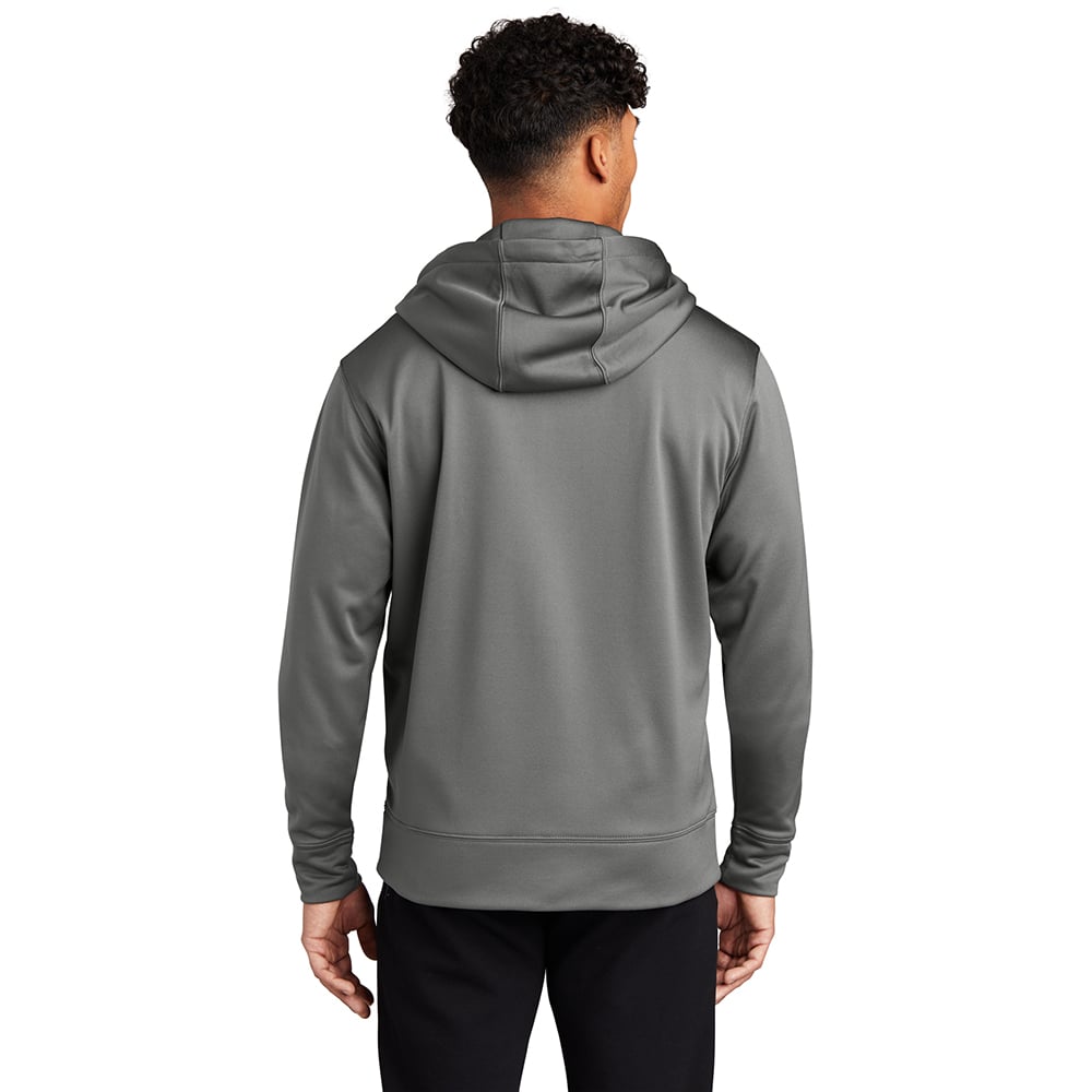 Sport - Tek ST238 Sport - Wick Full - Zip Fleece Hooded Jacket with Pockets - Gorvex.com