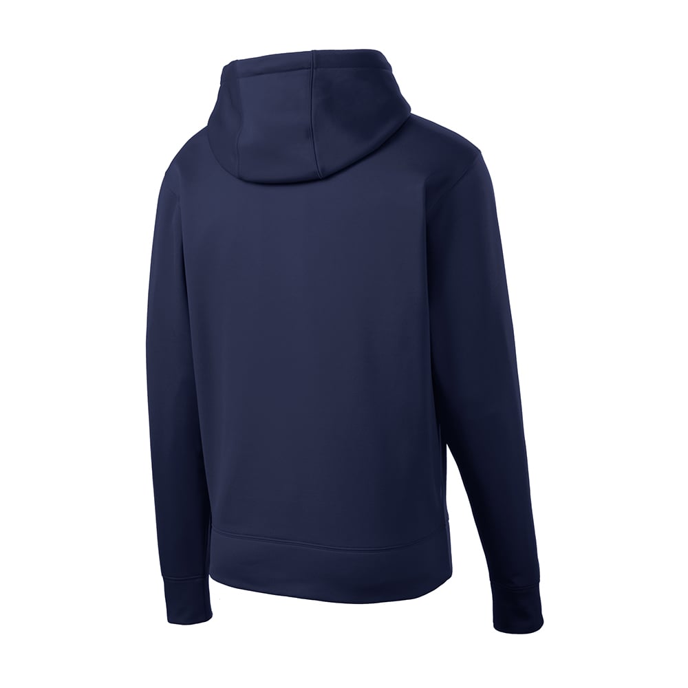 Sport - Tek ST238 Sport - Wick Full - Zip Fleece Hooded Jacket with Pockets - Gorvex.com