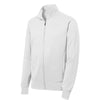 Sport - Tek ST241 Sport - Wick Full - Zip Fleece Jacket with Cadet Collar - Gorvex.com