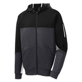 Sport - Tek ST245 Tech Fleece Contrast Hooded Jacket with Sleeve Pocket - Gorvex.com