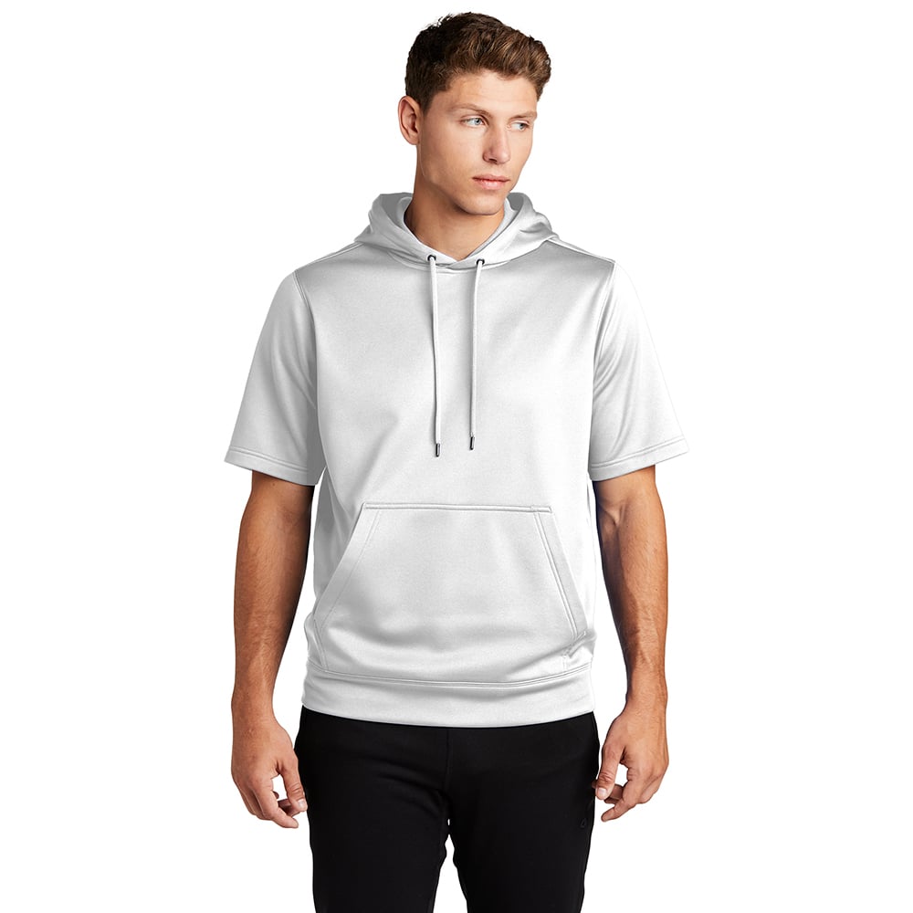 Sport - Tek ST251 Sport - Wick Fleece Short Sleeve Pullover Hoodie - Gorvex.com