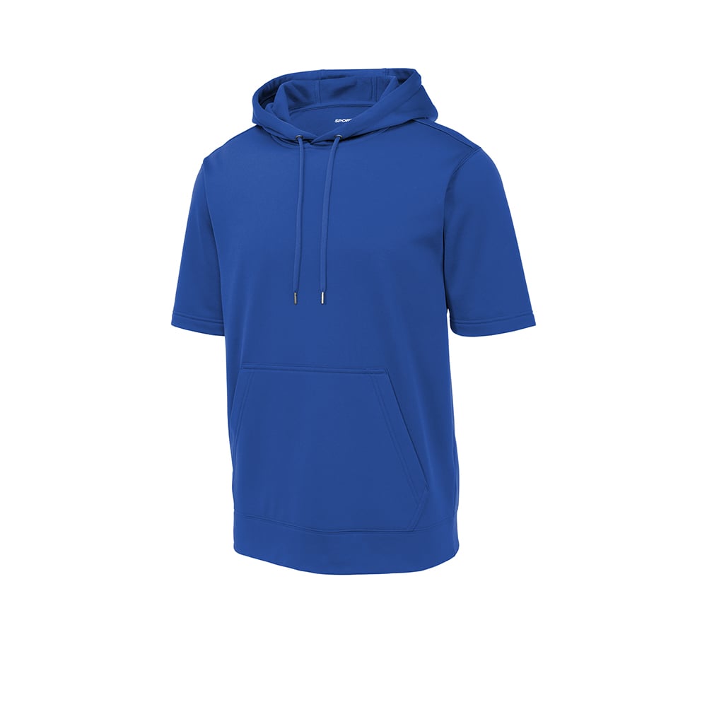 Sport - Tek ST251 Sport - Wick Fleece Short Sleeve Pullover Hoodie - Gorvex.com