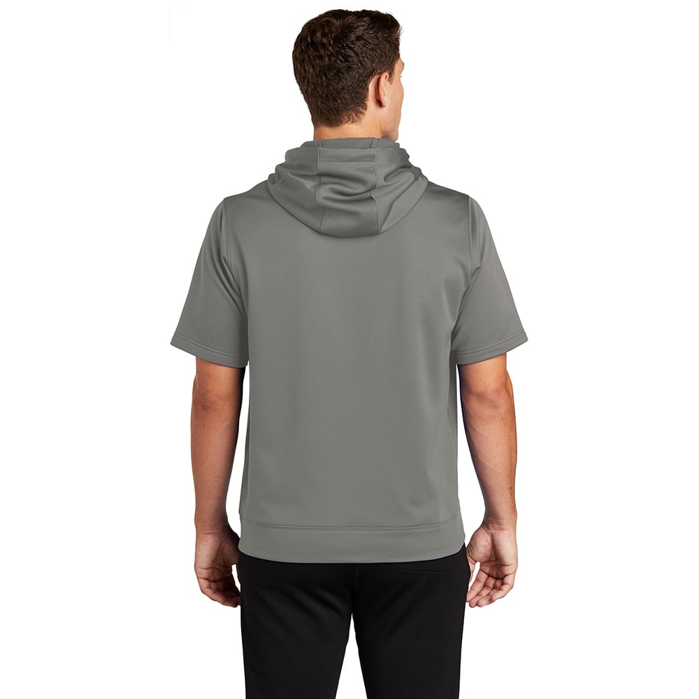 Sport - Tek ST251 Sport - Wick Fleece Short Sleeve Pullover Hoodie - Gorvex.com