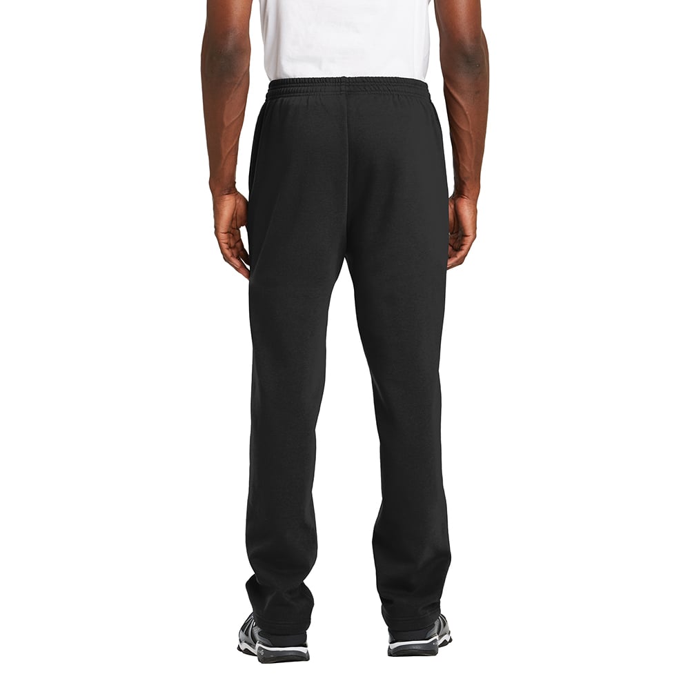 Sport - Tek ST257 Open Bottom Sweatpant with Front Slash Pockets - Gorvex.com