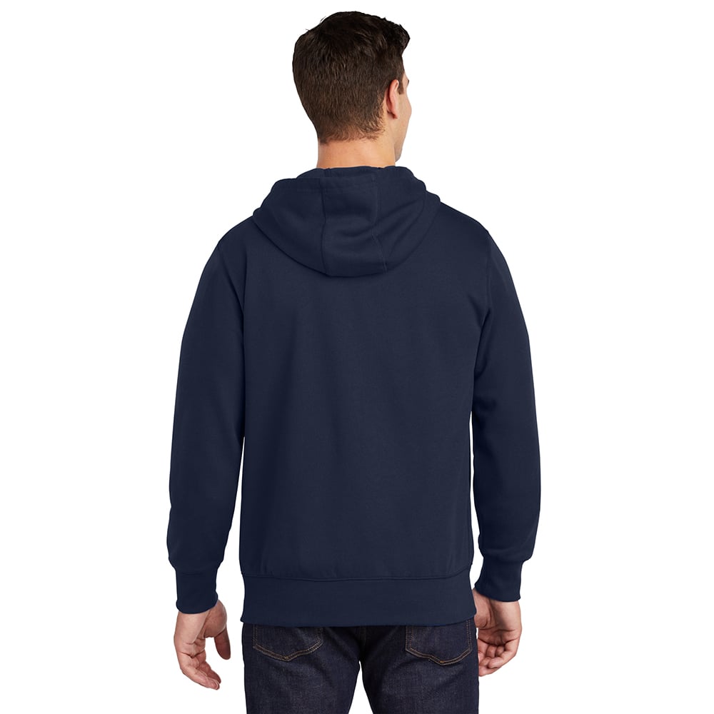 Sport - Tek ST258 Fleece Full Zip Hooded Sweatshirt - Gorvex.com