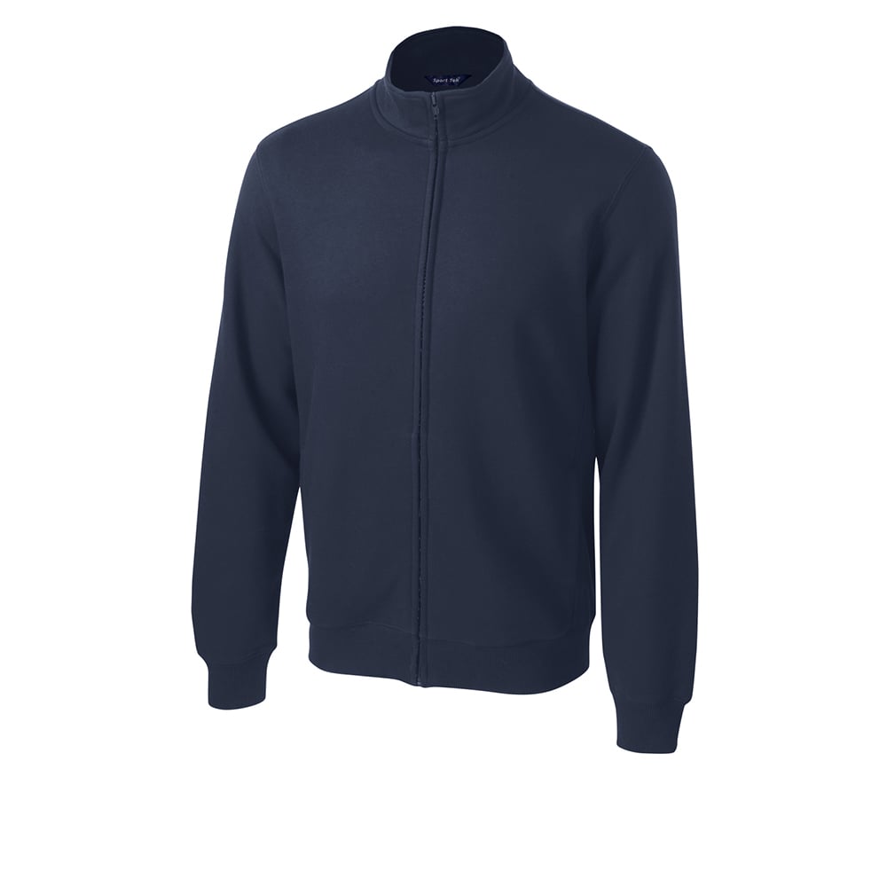 Sport - Tek ST259 Full - Zip Fleece Sweatshirt with Pockets - Gorvex.com