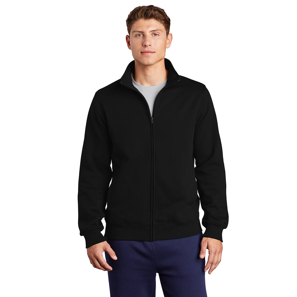 Sport - Tek ST259 Full - Zip Fleece Sweatshirt with Pockets - Gorvex.com