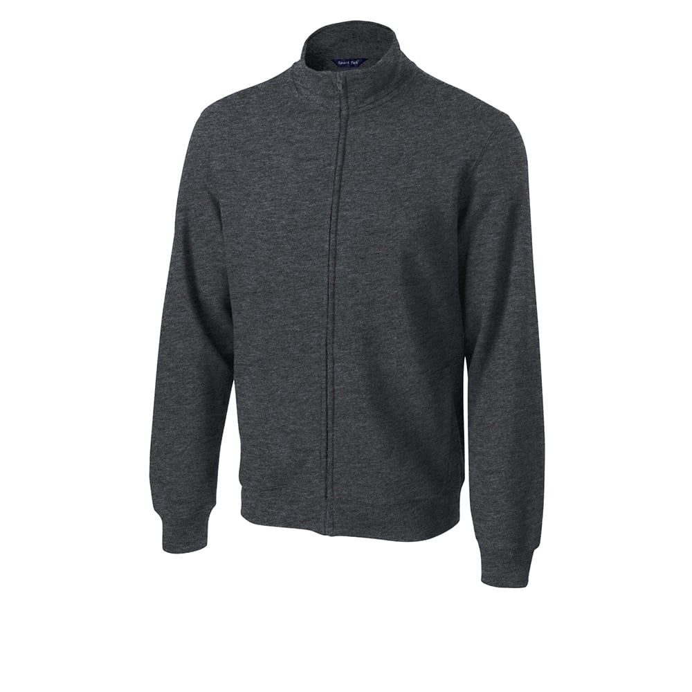 Sport - Tek ST259 Full - Zip Fleece Sweatshirt with Pockets - Gorvex.com