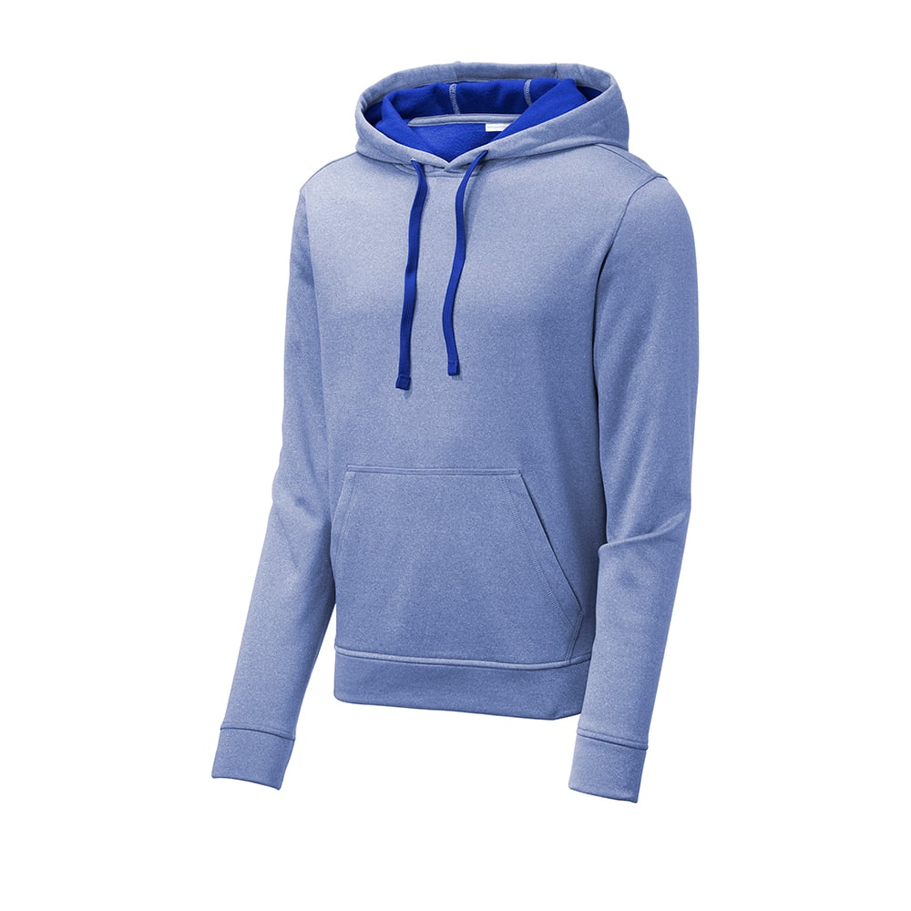 Sport - Tek ST264 PosiCharge Sport - Wick Heather Hooded Fleece Pullover - Gorvex.com