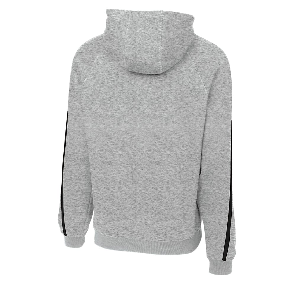 Sport - Tek ST265 Raglan Hooded Pullover Sweatshirt with Sleeve Stripe - Gorvex.com