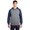 Sport - Tek ST267 Raglan Hooded Pullover Sweatshirt with Contrast Sleeve - Gorvex.com