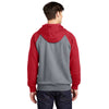 Sport - Tek ST267 Raglan Hooded Pullover Sweatshirt with Contrast Sleeve - Gorvex.com