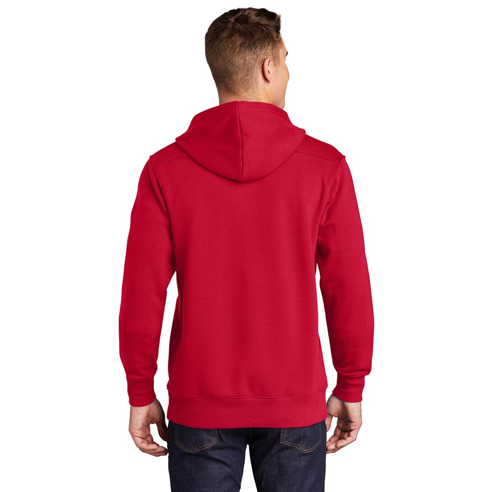 Sport - Tek ST271 Lace Up Hooded Pullover Sweatshirt - Gorvex.com