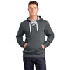 Sport - Tek ST271 Lace Up Hooded Pullover Sweatshirt - Gorvex.com