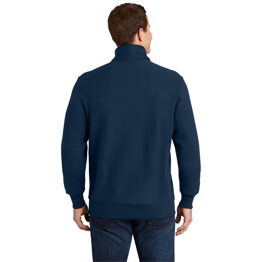 Sport - Tek ST283 Super Heavyweight 1/4 Zip Cadet Collar Sweatshirt - Gorvex.com