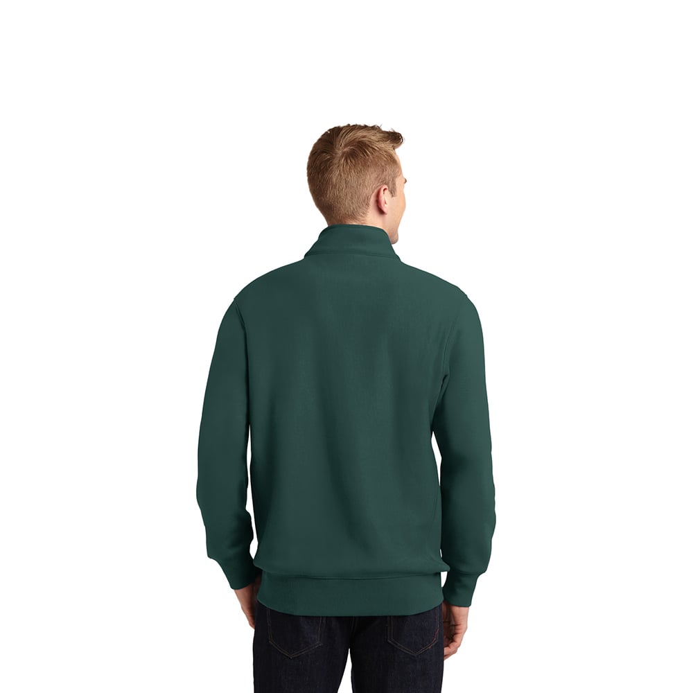 Sport - Tek ST283 Super Heavyweight 1/4 Zip Cadet Collar Sweatshirt - Gorvex.com