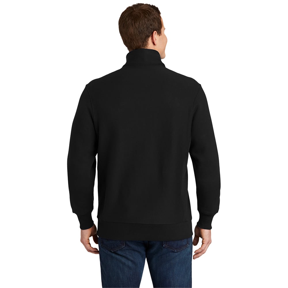 Sport - Tek ST283 Super Heavyweight 1/4 Zip Cadet Collar Sweatshirt - Gorvex.com