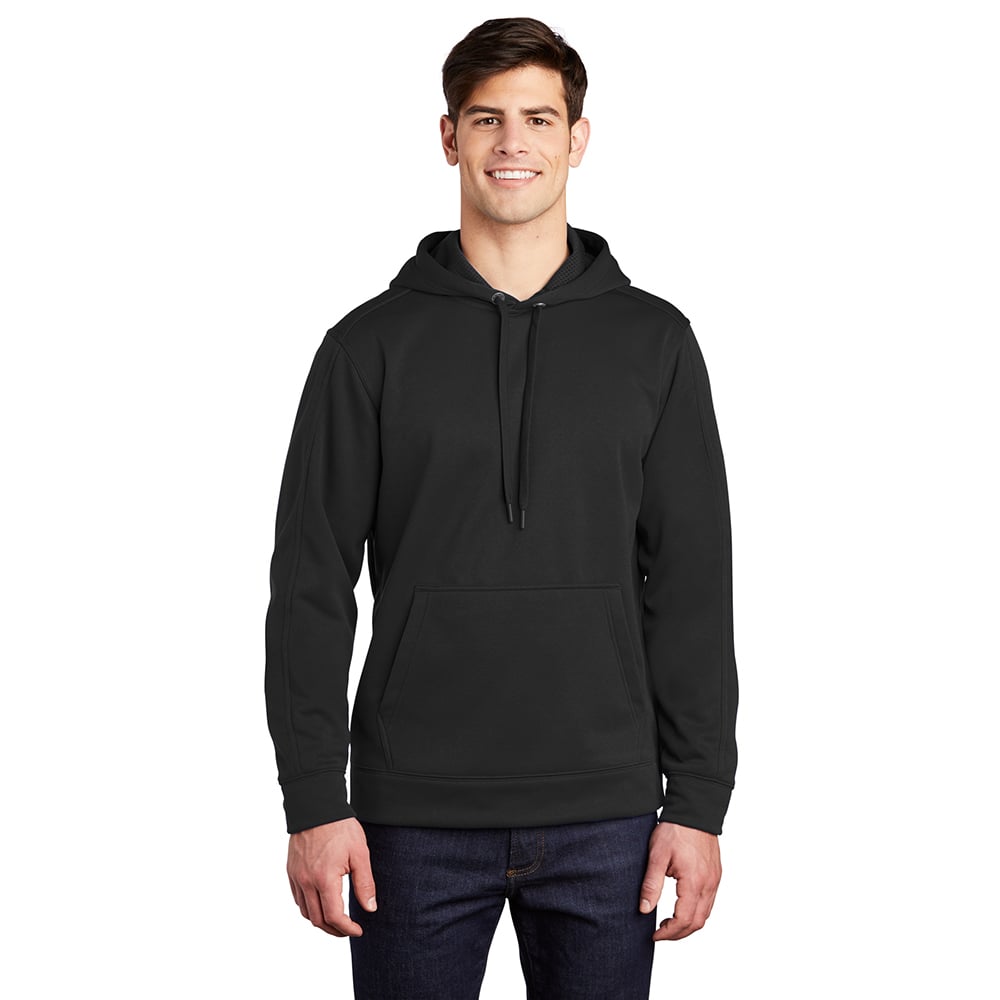 Sport - Tek ST290 Repel Hooded Fleece Pullover with Pouch Pocket - Gorvex.com