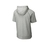 Sport - Tek ST297 PosiCharge Tri - Blend Fleece Short Sleeve Hoodie - Gorvex.com