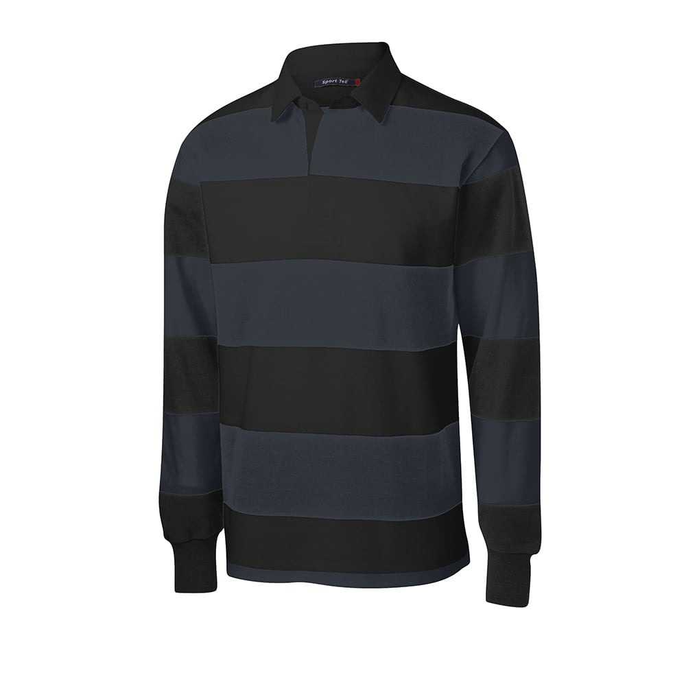 Sport - Tek ST301 Classic Lightweight Long Sleeve Rugby Polo - Gorvex.com