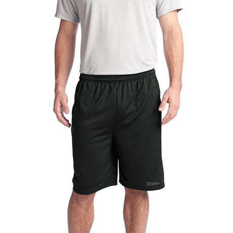 Sport - Tek ST312 PosiCharge Tough Mesh Shorts with Back & Side Pockets - Gorvex.com