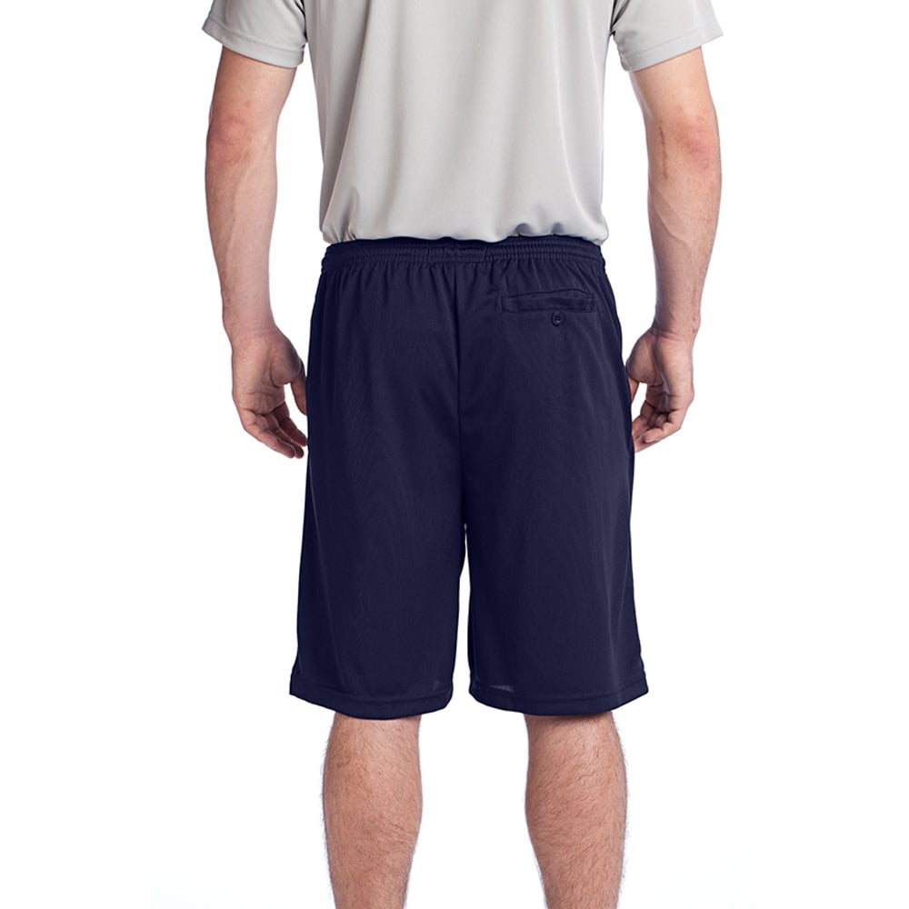 Sport - Tek ST312 PosiCharge Tough Mesh Shorts with Back & Side Pockets - Gorvex.com