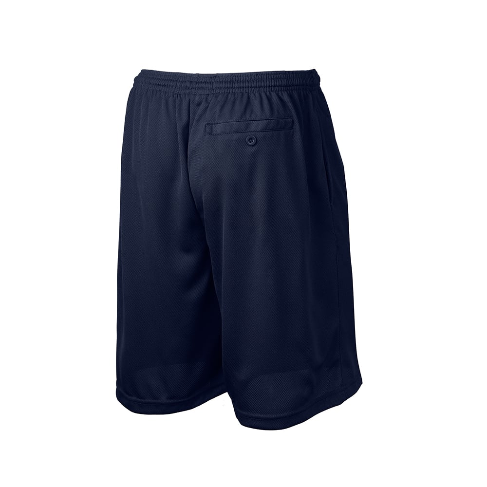 Sport - Tek ST312 PosiCharge Tough Mesh Shorts with Back & Side Pockets - Gorvex.com