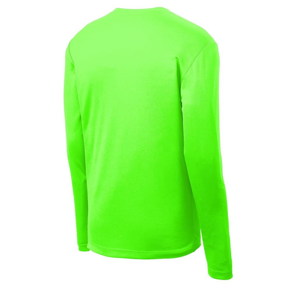 Sport - Tek ST340LS PosiCharge Men's RacerMesh Long Sleeve T-Shirt - Gorvex.com