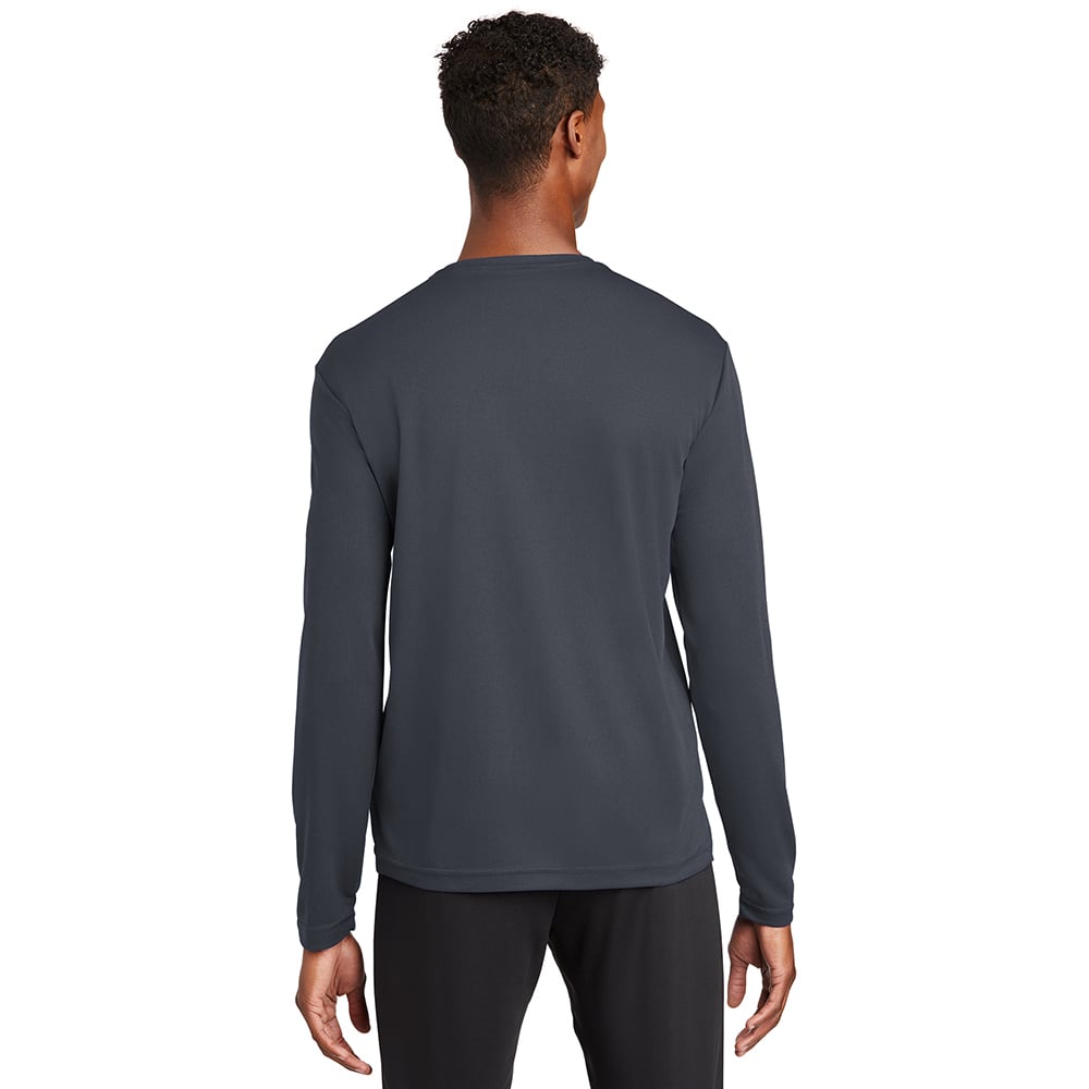 Sport - Tek ST340LS PosiCharge Men's RacerMesh Long Sleeve T-Shirt - Gorvex.com