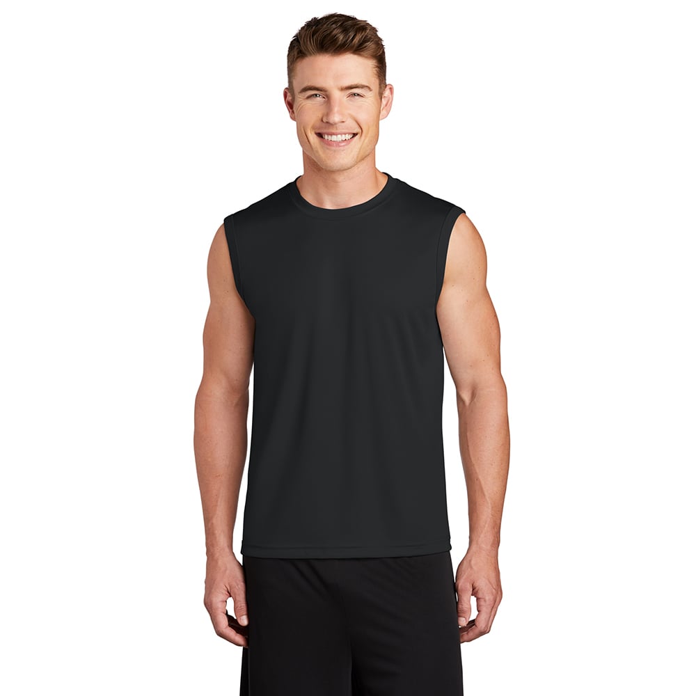 Sport - Tek ST352 PosiCharge Men's Sleeveless Competitor Crew Neck Tee - Gorvex.com