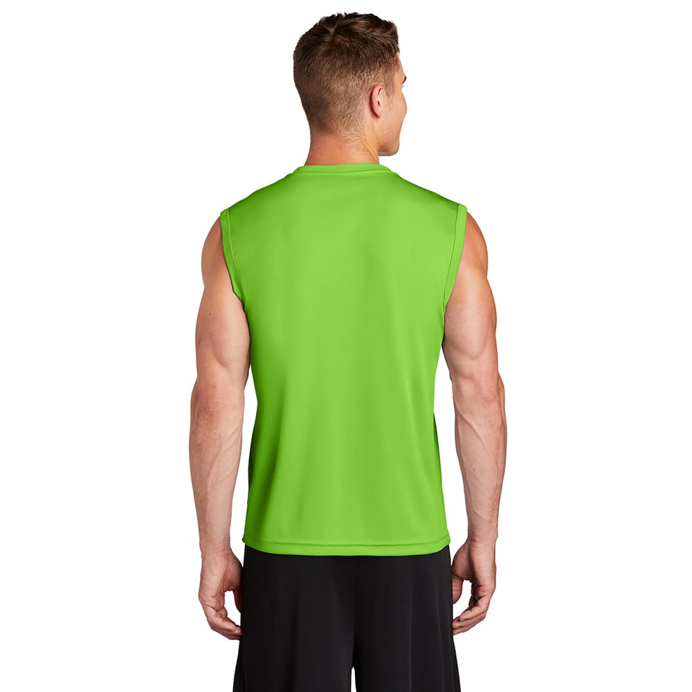 Sport - Tek ST352 PosiCharge Men's Sleeveless Competitor Crew Neck Tee - Gorvex.com