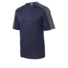 Sport - Tek ST354 PosiCharge Men's Contrast Sleeve Competitor T-Shirt - Gorvex.com