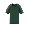 Sport - Tek ST354 PosiCharge Men's Contrast Sleeve Competitor T-Shirt - Gorvex.com