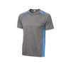 Sport - Tek ST361 Contender Two - Tone Heather Short Sleeve T-Shirt - Gorvex.com