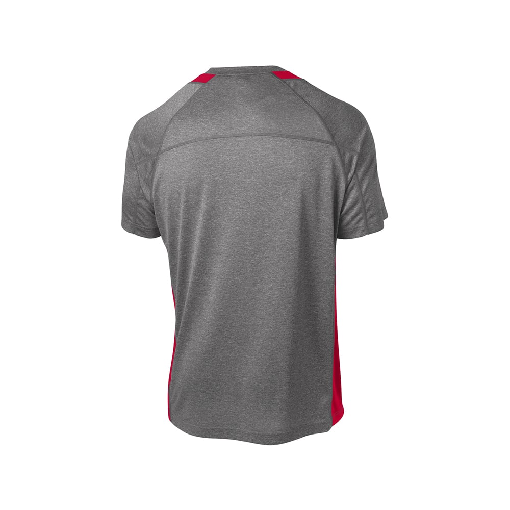 Sport - Tek ST361 Contender Two - Tone Heather Short Sleeve T-Shirt - Gorvex.com