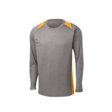 Sport - Tek ST361LS Contender Two - Tone Heather Long Sleeve T-Shirt - Gorvex.com