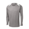 Sport - Tek ST361LS Contender Two - Tone Heather Long Sleeve T-Shirt - Gorvex.com