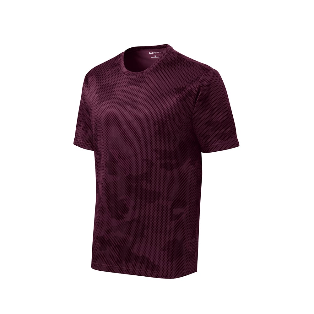 Sport - Tek ST370 CamoHex Crew Neck T-Shirt - Gorvex.com