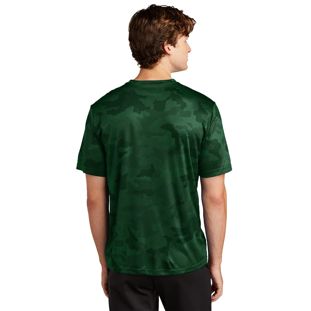 Sport - Tek ST370 CamoHex Crew Neck T-Shirt - Gorvex.com